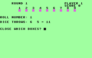 Shut the Box