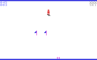 Ski - Commodore 64 game