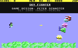 Sky Fighter - Commodore 64 game