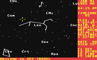 Sky Travel - A Window to Our Galaxy