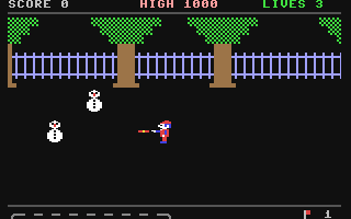Snowbots - Commodore 64 game