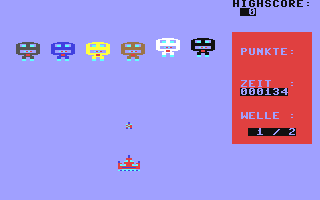 Space-Fighter - Commodore 64 game