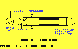 SpaceWare - Shuttle Designer - Commodore 64 game