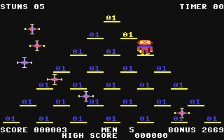 Space Jump - Commodore 64 game
