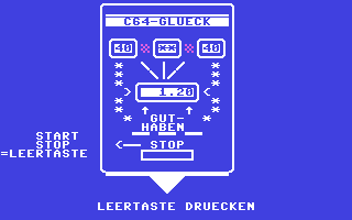 Spielautomat C64-Gluck