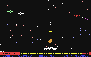 Starship Invasion - Commodore 64 game