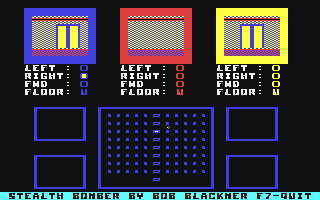 Stealth Bomber - Commodore 64 game