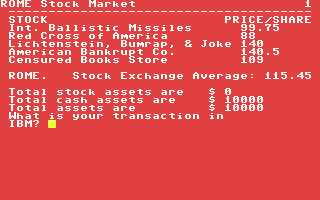 Stock Market