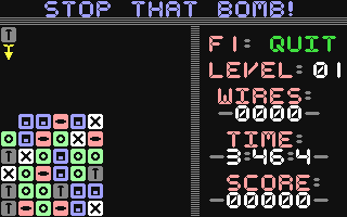 Stop That Bomb! - Commodore 64 game