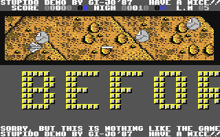 Stupido Demo - Commodore 64 game