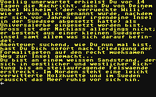 Sudsee-Abenteuer - Commodore 64 game