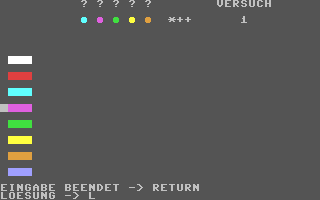 Superhirn - Commodore 64 game
