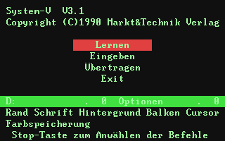 System-v - Commodore 64 game