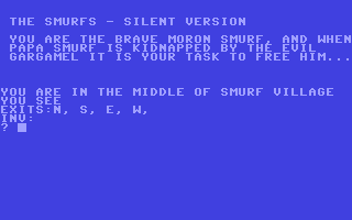 Smurfs, The - Silent version