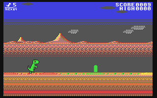 T-Rex 64 de Luxe - Commodore 64 game
