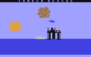 Tanker Rescue - Commodore 64 game