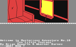 Ten Little Indians - Commodore 64 game