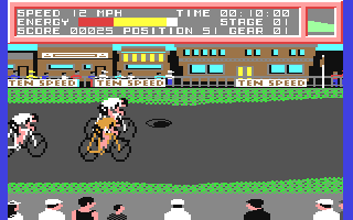 Ten Speed - Commodore 64 game