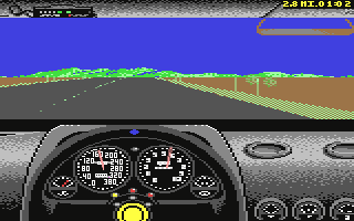 Duel, The - Test Drive II - Commodore 64 game