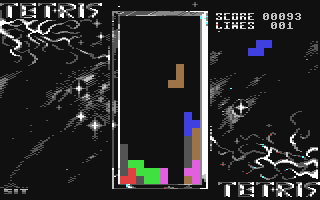 Tetris - Commodore 64 game