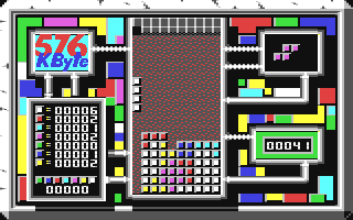 Tetris - Commodore 64 game