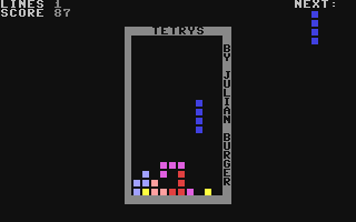 Tetrys - Commodore 64 game