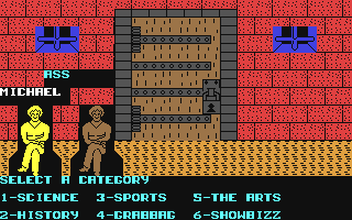 Trivia Monster, The - Commodore 64 game