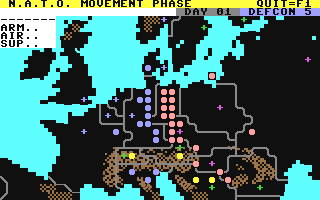 Theatre Europe - Commodore 64 game