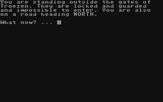 Theseus and the Minotaur - Commodore 64 game