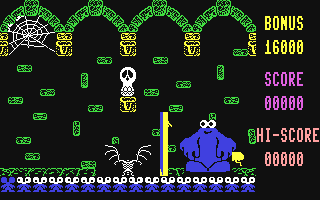 Through the Trapdoor - Commodore 64 game