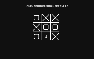 Tic Tac Toe - Commodore 64 game