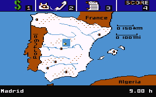 Ticket to Spain - Commodore 64 game