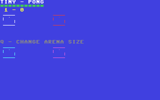 Tiny-Pong