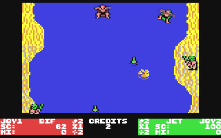 Toobin' - Commodore 64 game
