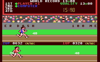 Track & Field - Commodore 64 game
