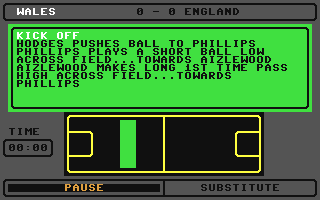 Tracksuit Manager - Commodore 64 game