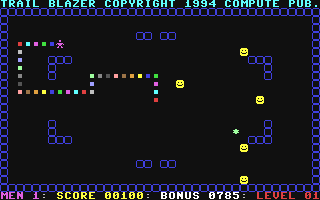 Trail Blazer - Commodore 64 game