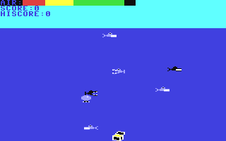 Treasure Diver - Commodore 64 game