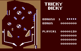 Tricky Dicky - Commodore 64 game