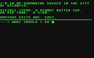 Trip to Atlantis - Commodore 64 game