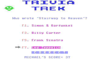 Trivia Trek