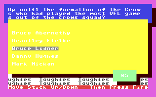 Trivia Whiz Construction Set - Commodore 64 game