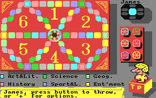 Trivial Pursuit - Commodore 64 game