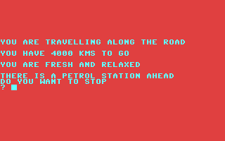 Trucker - Commodore 64 game