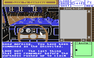 Uninvited - Commodore 64 game