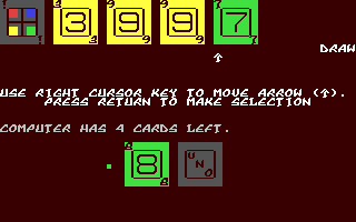 Uno - Commodore 64 game