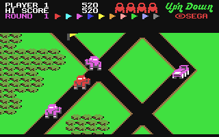 Up'n Down - Commodore 64 game