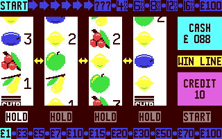 vegas Jackpot - Commodore 64 game