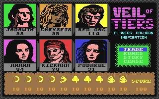 veil of Tiers - Commodore 64 game