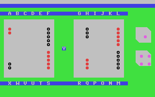 vicgammon - Commodore 64 game
